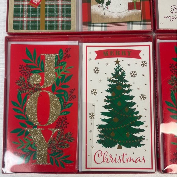 Assorted Christmas Cards With Envelopes New Holiday - Picture 2 of 7